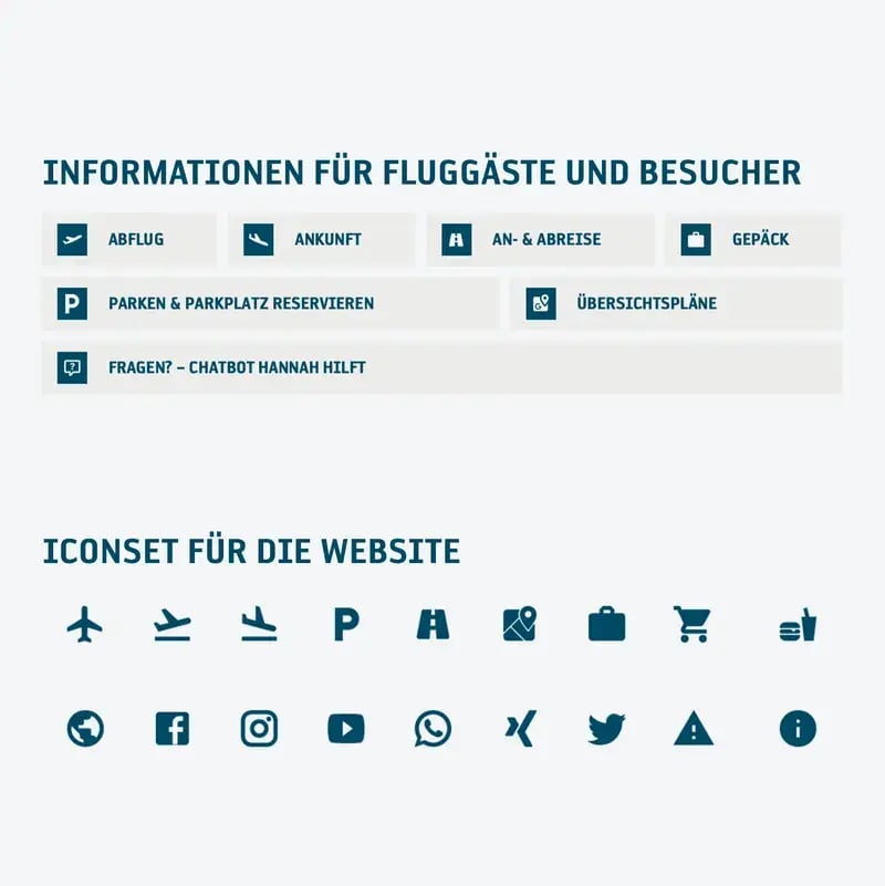 Hannover-Airport-Icons