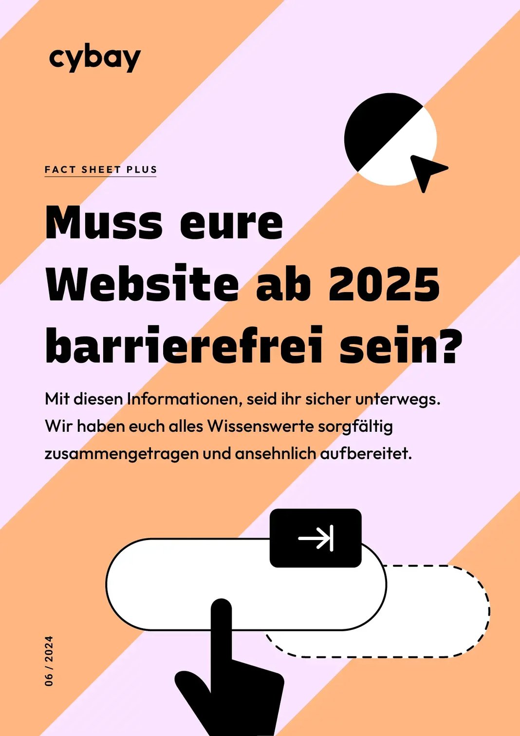 Barrierefreiheit Factsheet Cover