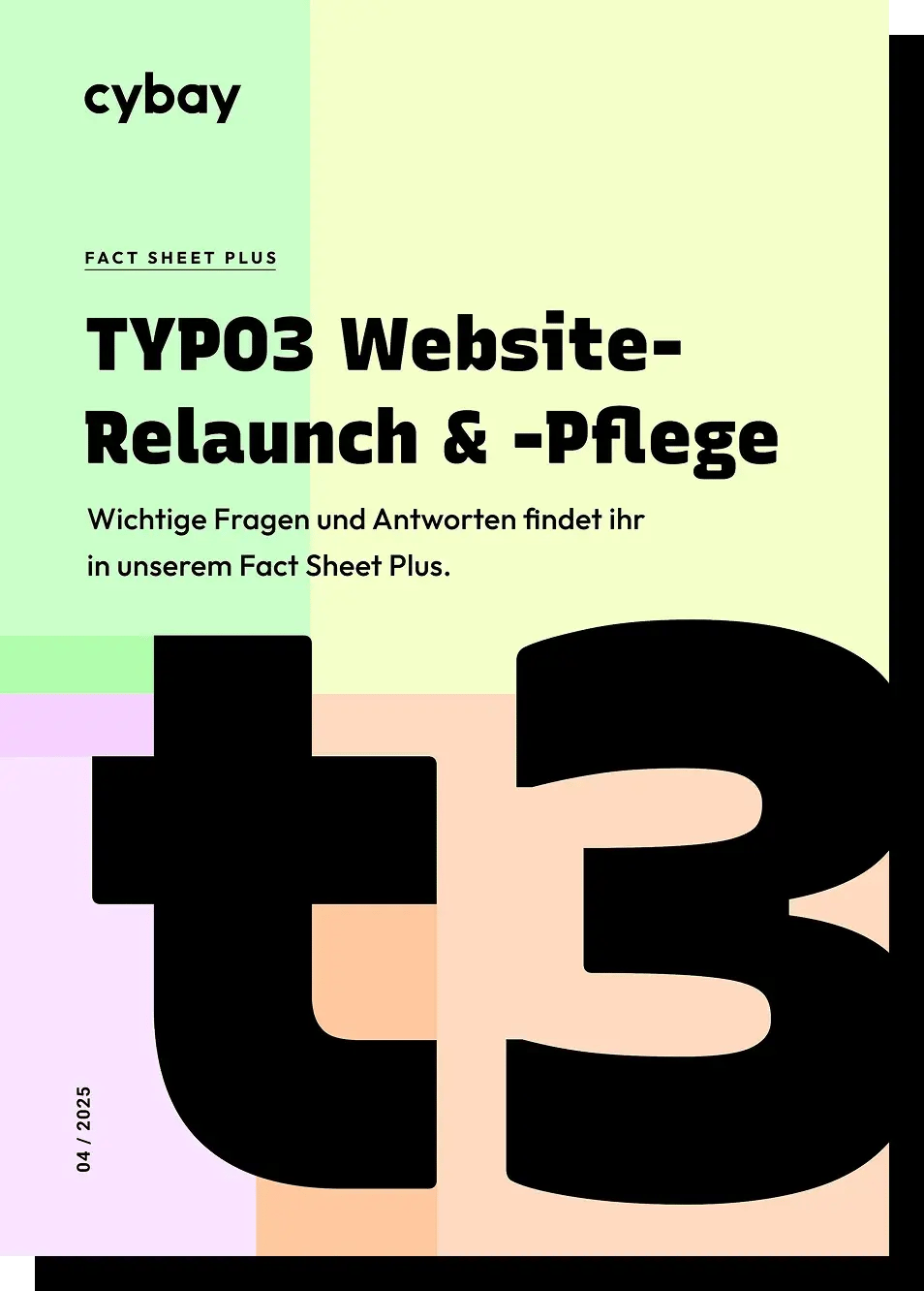 T3 Factsheet Plus Cover